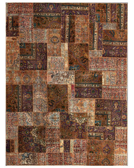Mosaic 8' 9" X 11' 1" Hand Knotted Wool Rug 8' 9" X 11' 1" (267 X 338) / Beige / Wool