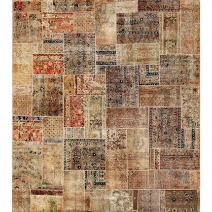 Mosaic 8' 1" X 11' 9" Hand Knotted Wool Rug 8' 1" X 11' 9" (246 X 358) / Multi / Wool