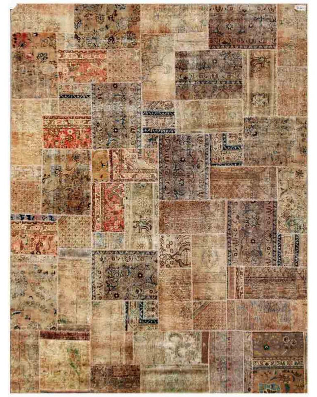 Mosaic 8' 1" X 11' 9" Hand Knotted Wool Rug 8' 1" X 11' 9" (246 X 358) / Multi / Wool