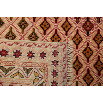 Nakhunak Kilim 6' 4" X 7' 2" Wool Hand-Woven Kilim 6' 4" X 7' 2" (193 X 218) / Multi / Multi