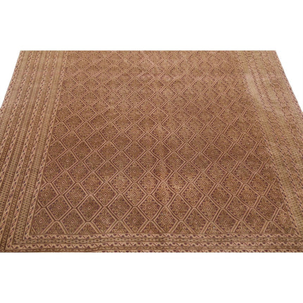 Nakhunak Kilim 5' 7" X 6' 11" Wool Hand-Woven Kilim 5' 7" X 6' 11" (170 X 211) / Multi / Multi