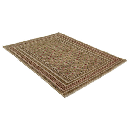 Nakhunak Kilim 5' 0" X 6' 7" Wool Hand-Woven Kilim 5' 0" X 6' 7" (152 X 201) / Multi / Multi