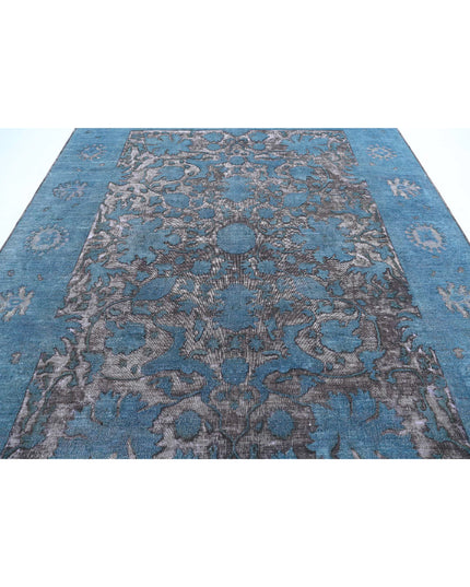 Onyx 8' 9" X 11' 7" Hand Knotted Wool Rug 8' 9" X 11' 7" (267 X 353) / Blue / Wool