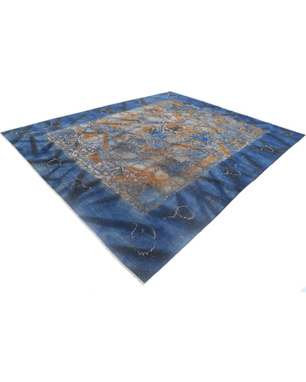 Onyx 9' 9" X 12' 5" Hand Knotted Wool Rug 9' 9" X 12' 5" (297 X 379) / Blue / Wool