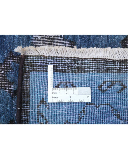 Onyx 9' 1" X 11' 7" Hand Knotted Wool Rug 9' 1" X 11' 7" (277 X 353) / Blue / Wool