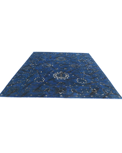 Onyx 9' 7" X 11' 2" Hand Knotted Wool Rug 9' 7" X 11' 2" (292 X 340) / Blue / Wool