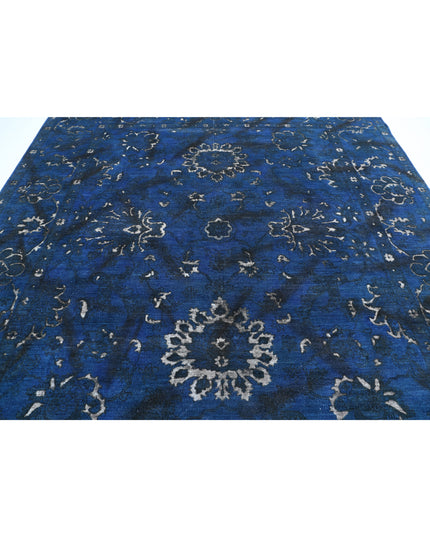 Onyx 9' 7" X 11' 2" Hand Knotted Wool Rug 9' 7" X 11' 2" (292 X 340) / Blue / Wool