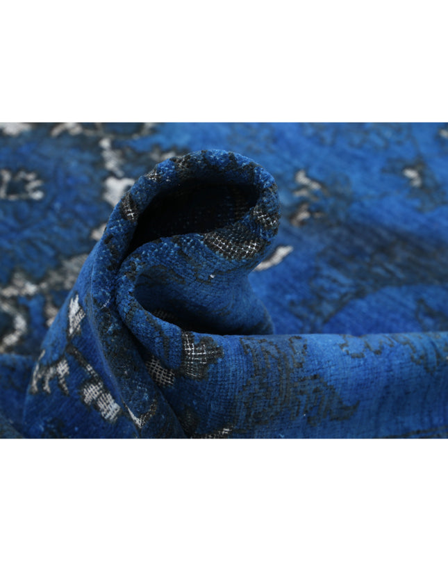 Onyx 9' 7" X 11' 2" Hand Knotted Wool Rug 9' 7" X 11' 2" (292 X 340) / Blue / Wool