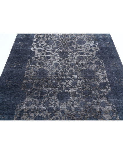 Onyx 5' 11" X 7' 10" Hand Knotted Wool Rug 5' 11" X 7' 10" (180 X 239) / Grey / Wool