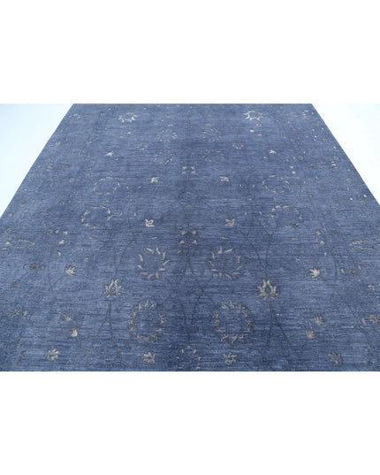 Onyx 8' 9" X 12' 7" Hand Knotted Wool Rug 8' 9" X 12' 7" (267 X 383) / Grey / Wool