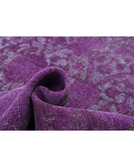 Onyx 9' 11" X 13' 0" Hand Knotted Wool Rug 9' 11" X 13' 0" (302 X 396) / Purple / Wool