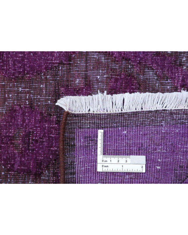 Onyx 9' 11" X 13' 0" Hand Knotted Wool Rug 9' 11" X 13' 0" (302 X 396) / Purple / Wool