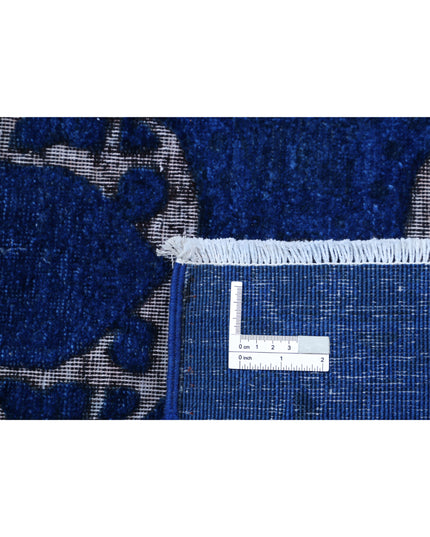 Onyx 9' 8" X 13' 9" Hand Knotted Wool Rug 9' 8" X 13' 9" (295 X 419) / Blue / Wool