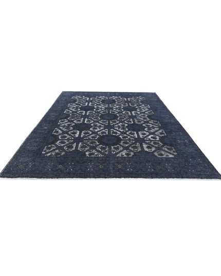 Onyx 8' 7" X 11' 11" Hand Knotted Wool Rug 8' 7" X 11' 11" (262 X 363) / Grey / Wool