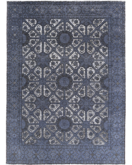 Onyx 8' 7" X 11' 11" Hand Knotted Wool Rug 8' 7" X 11' 11" (262 X 363) / Grey / Wool