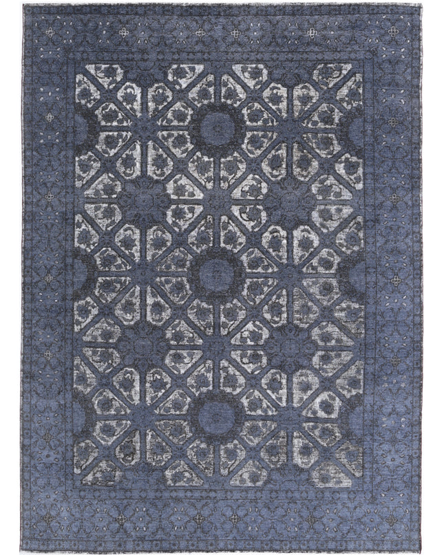Onyx 8' 7" X 11' 11" Hand Knotted Wool Rug 8' 7" X 11' 11" (262 X 363) / Grey / Wool