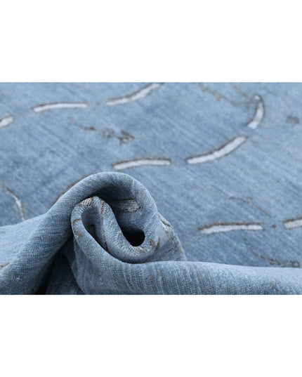 Onyx 8' 7" X 11' 9" Hand Knotted Wool Rug 8' 7" X 11' 9" (262 X 358) / Grey / Wool