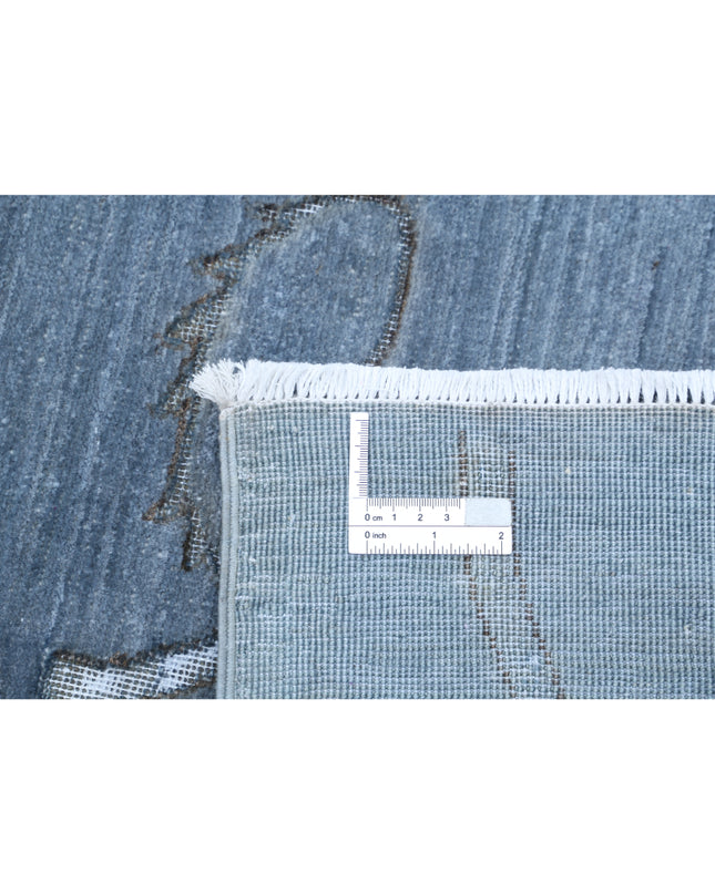 Onyx 8' 7" X 11' 9" Hand Knotted Wool Rug 8' 7" X 11' 9" (262 X 358) / Grey / Wool