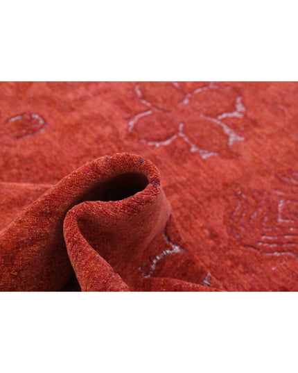 Onyx 9' 8" X 13' 5" Hand Knotted Wool Rug 9' 8" X 13' 5" (295 X 409) / Red / Wool