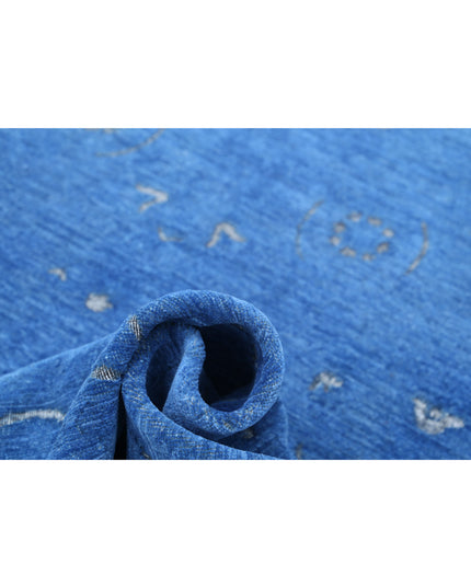 Onyx 8' 0" X 9' 7" Hand Knotted Wool Rug 8' 0" X 9' 7" (244 X 292) / Blue / Wool