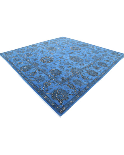 Onyx 11' 4" X 11' 6" Hand Knotted Wool Rug 11' 4" X 11' 6" (345 X 351) / Blue / Wool