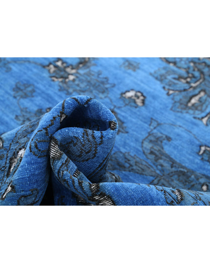 Onyx 11' 4" X 11' 6" Hand Knotted Wool Rug 11' 4" X 11' 6" (345 X 351) / Blue / Wool