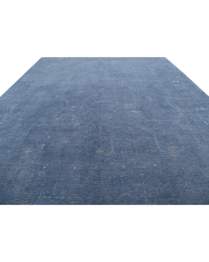 Onyx 12' 9" X 17' 0" Hand Knotted Wool Rug 12' 9" X 17' 0" (389 X 518) / Grey / Wool