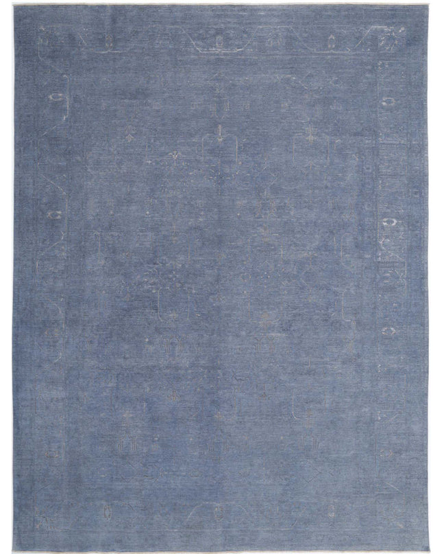 Onyx 12' 9" X 17' 0" Hand Knotted Wool Rug 12' 9" X 17' 0" (389 X 518) / Grey / Wool