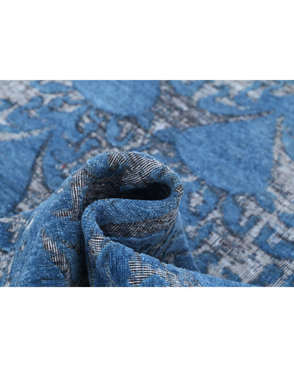 Onyx 8' 10" X 11' 9" Hand Knotted Wool Rug 8' 10" X 11' 9" (269 X 358) / Blue / Wool