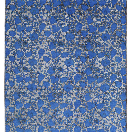 Onyx 8' 0" X 10' 3" Hand Knotted Wool Rug 8' 0" X 10' 3" (244 X 312) / Blue / Wool
