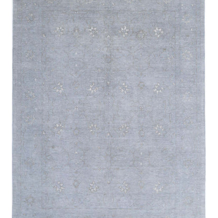 Onyx 8' 11" X 11' 9" Hand Knotted Wool Rug 8' 11" X 11' 9" (272 X 358) / Grey / Wool