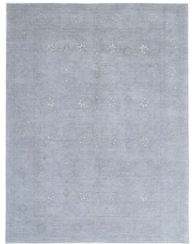 Onyx 8' 11" X 11' 9" Hand Knotted Wool Rug 8' 11" X 11' 9" (272 X 358) / Grey / Wool