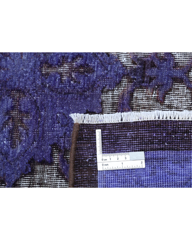 Onyx 8' 9" X 11' 7" Hand Knotted Wool Rug 8' 9" X 11' 7" (267 X 353) / Purple / Wool