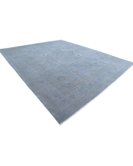 Onyx 12' 10" X 15' 8" Hand Knotted Wool Rug 12' 10" X 15' 8" (391 X 478) / Grey / Wool