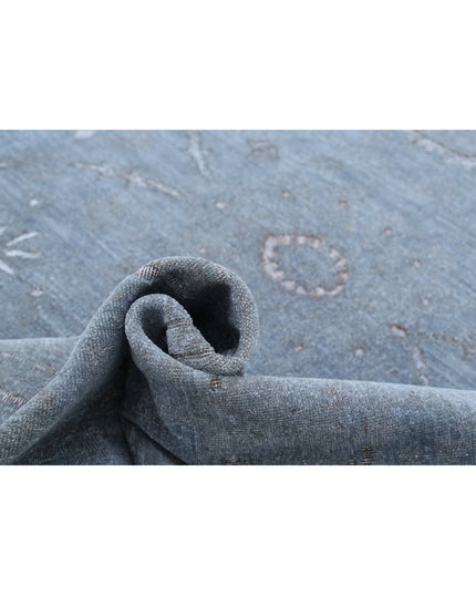 Onyx 12' 10" X 15' 8" Hand Knotted Wool Rug 12' 10" X 15' 8" (391 X 478) / Grey / Wool