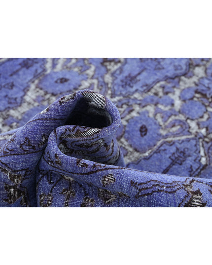 Onyx 7' 10" X 10' 4" Hand Knotted Wool Rug 7' 10" X 10' 4" (239 X 315) / Purple / Wool