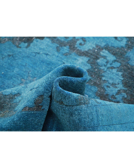 Onyx 11' 10" X 14' 7" Hand Knotted Wool Rug 11' 10" X 14' 7" (361 X 444) / Blue / Wool