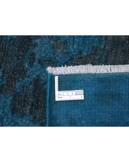 Onyx 11' 10" X 14' 7" Hand Knotted Wool Rug 11' 10" X 14' 7" (361 X 444) / Blue / Wool