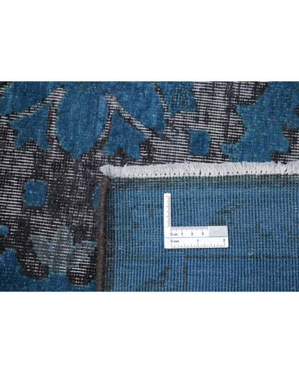 Onyx 7' 10" X 9' 8" Hand Knotted Wool Rug 7' 10" X 9' 8" (239 X 295) / Blue / Wool
