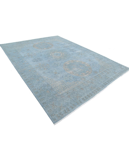 Onyx 8' 9" X 11' 9" Hand Knotted Wool Rug 8' 9" X 11' 9" (267 X 358) / Grey / Wool