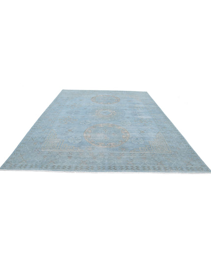 Onyx 8' 9" X 11' 9" Hand Knotted Wool Rug 8' 9" X 11' 9" (267 X 358) / Grey / Wool