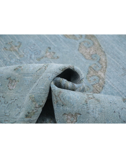 Onyx 8' 9" X 11' 9" Hand Knotted Wool Rug 8' 9" X 11' 9" (267 X 358) / Grey / Wool