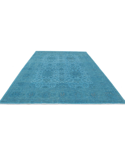 Onyx 8' 9" X 12' 1" Hand Knotted Wool Rug 8' 9" X 12' 1" (267 X 368) / Teal / Wool