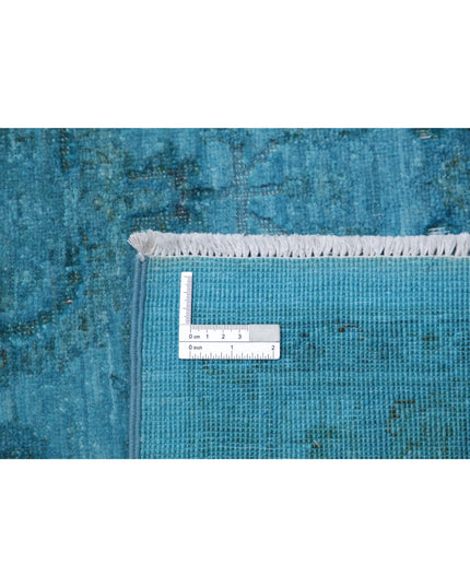 Onyx 8' 9" X 12' 1" Hand Knotted Wool Rug 8' 9" X 12' 1" (267 X 368) / Teal / Wool