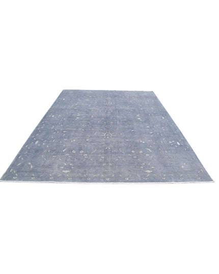 Onyx 7' 11" X 10' 5" Hand Knotted Wool Rug 7' 11" X 10' 5" (241 X 318) / Grey / Wool