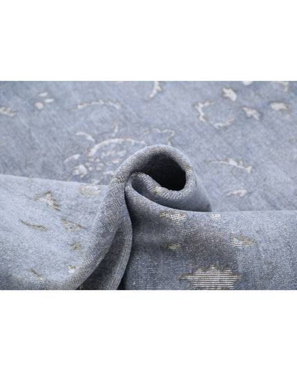 Onyx 7' 11" X 10' 5" Hand Knotted Wool Rug 7' 11" X 10' 5" (241 X 318) / Grey / Wool