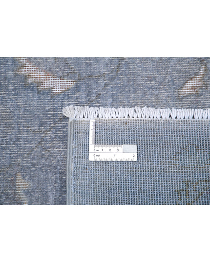 Onyx 7' 11" X 10' 5" Hand Knotted Wool Rug 7' 11" X 10' 5" (241 X 318) / Grey / Wool