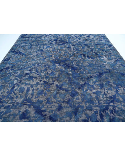Onyx 9' 9" X 12' 9" Hand Knotted Wool Rug 9' 9" X 12' 9" (297 X 389) / Blue / Wool