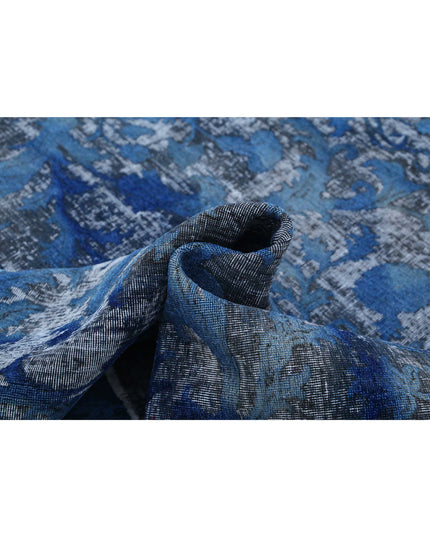 Onyx 9' 9" X 12' 9" Hand Knotted Wool Rug 9' 9" X 12' 9" (297 X 389) / Blue / Wool