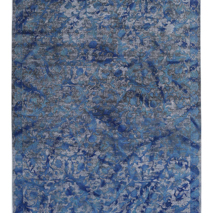 Onyx 9' 9" X 12' 9" Hand Knotted Wool Rug 9' 9" X 12' 9" (297 X 389) / Blue / Wool